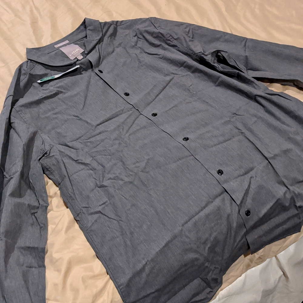 Grey size L A-Frame dress shirt